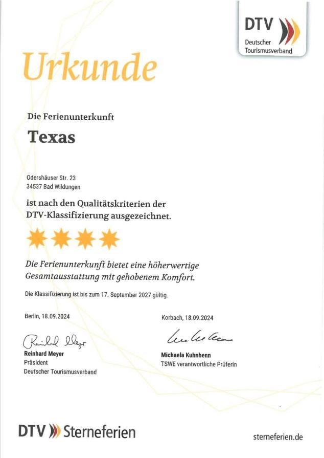 Appartamento Little Hawaii & Texas Bad Wildungen Esterno foto